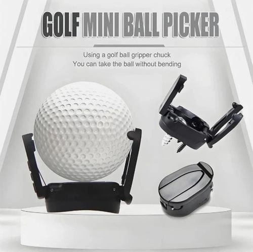 Golf Ball Pick Up Retriever Grabber Claw Sucker Tool For Putter Grip — image 4