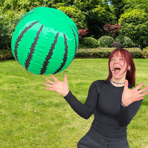 Watermelon Ball Swimming Ring Party Inflatable Toys Set Beach Pool Float Ball 20