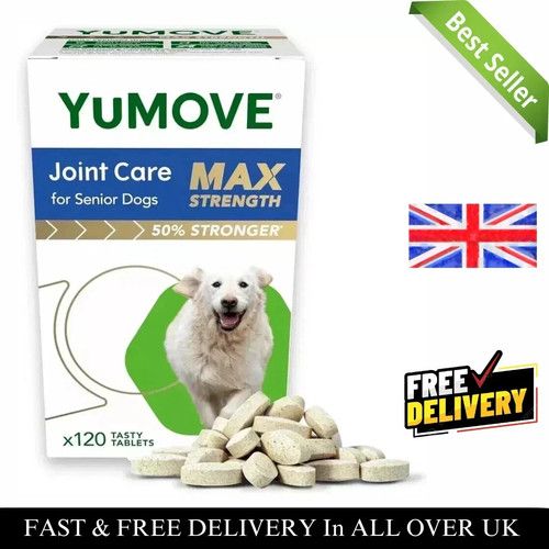 YuMOVE Senior Dog MAX Strength Joint Supplement 120 Tablets