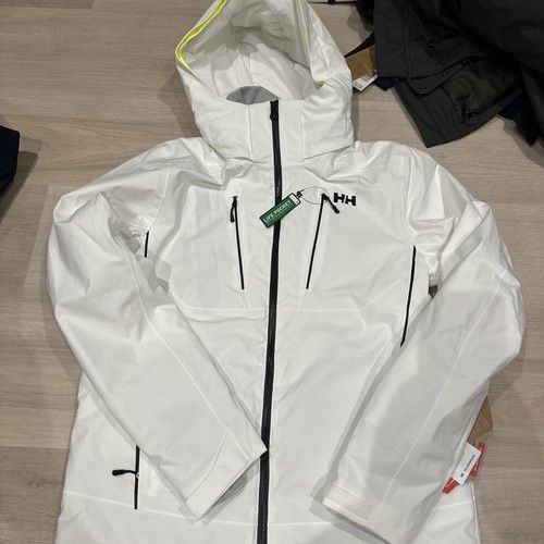 Helly Hansen Alpha 4.0 Mens Ski Jacket White Large L BNWT RRP £460