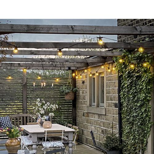 Festoon Outdoor String Lights Garden Party LED Mains Powered IP65 Connectable — image 10