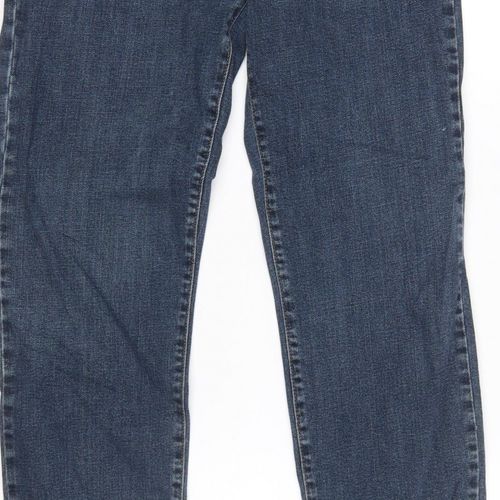 Levi's Mens Straight Jeans Size 32 Blue Pockets Logo W32 L34 — image 10