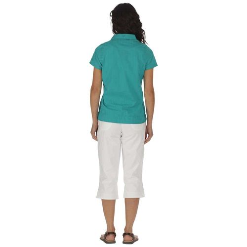 Regatta Womens Jerbra II Summer Golf Short Sleeve Cotton Shirt RRP £35 — image 3