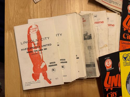Lincoln City Football Programmes Job Lot 1952-1970s 50s 60s 70s Home & Away — image 5