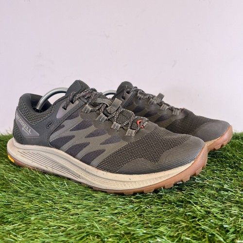 Merrell Boots Size 10 Men's Olive Green Nova 3 Gore-Tex Walking Hiking Shoes
