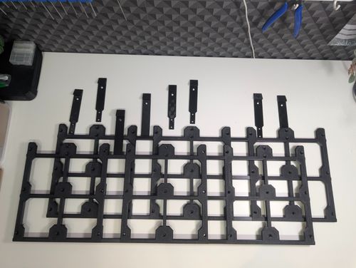 milwaukee packout wall mount plate, 3D Printed — image 1