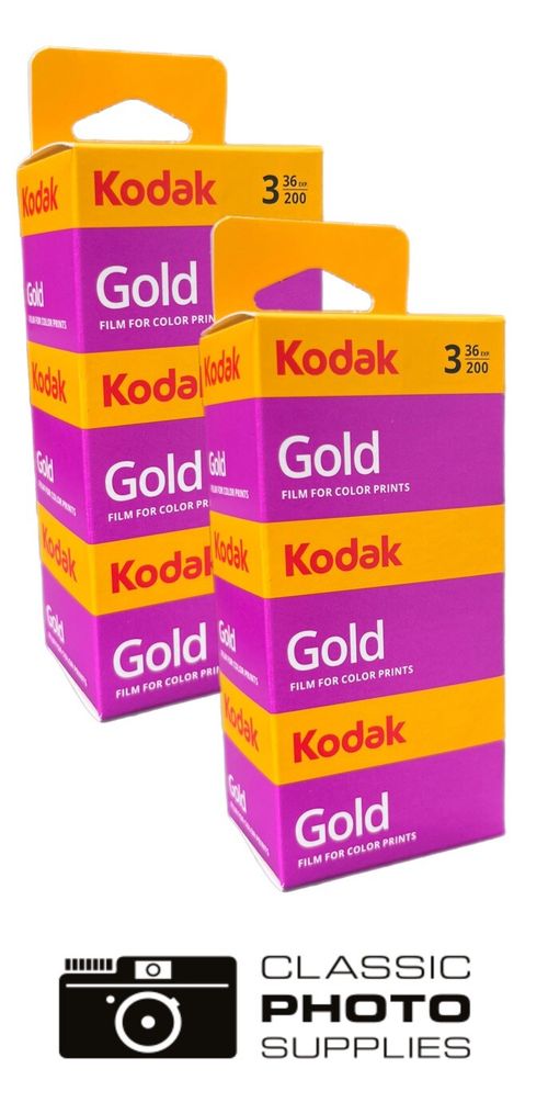 Kodak Gold 200 36 Exposure Three pack X 2 — image 1