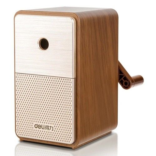 Helix Desktop Rotary Pencil Sharpeners - Metal Heavy Duty Body & Desk Clamp