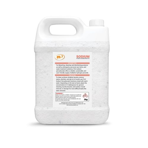 Sodium Percarbonate 4x5 Kg Oxygen Bleach Laundry Whitener Stain Remover Granules — image 2