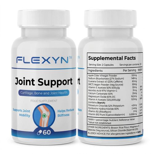 1-3PACKs Flexyn Joint Support | Advanced Support | 60 Capsules | Vegan new ] — image 11