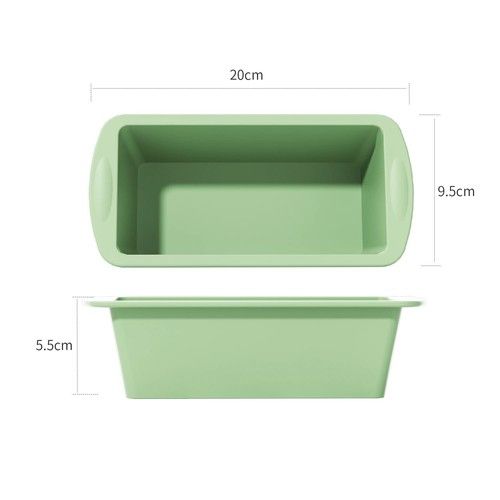 1 X Silicone Loaf Tin Non Stick Bread Baking Cake Mould Pan Bakeware Mold 1lb