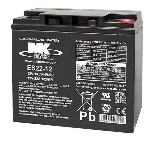 22Ah Battery Replacement for Powerstart PS700 7202-0024 — image 1