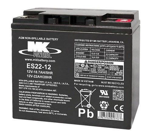 22Ah Battery Replacement for Powerstart PS700 7202-0024