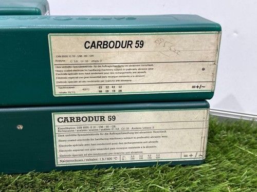 Carbodur Hardfacing Welding Electrodes 4 x 450mm - 6kg Pack