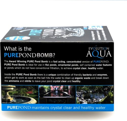 EVOLUTION AQUA PURE POND BOMB CLEANING TREATMENT CLEAR HEALTHY FISH POND WATER — image 4