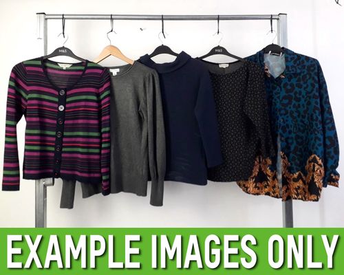 Wholesale Mixed Clothing Job Lot Box – Men Women Unisex Fashion Bulk Resale Used — image 13