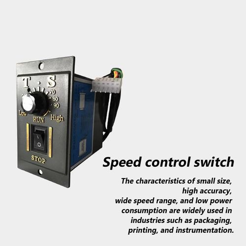 Adjust Speed Variable Adapter Gear Motor Box AC Electric Motor Controller 10W  — image 8