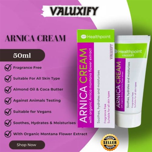 Pack of 2 Arnica Cream 50ml – Natural Relief for Bruises, Swelling & Muscle Pain — image 3