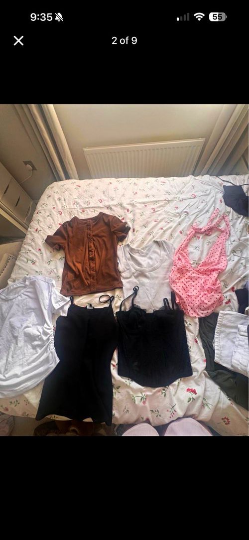 Mixed Brand Women’s Clothing Bundle Job Lot x30+ Dresses Tops Jeans Shorts — image 1