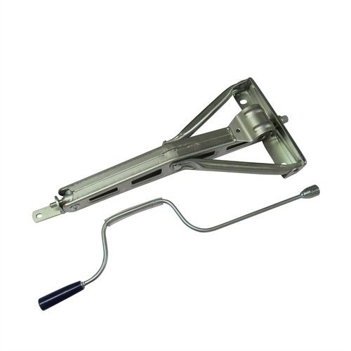 Corner Steady Jack Leg 29" with Winding Handle (Galvanised Caravan Wheel Brace)