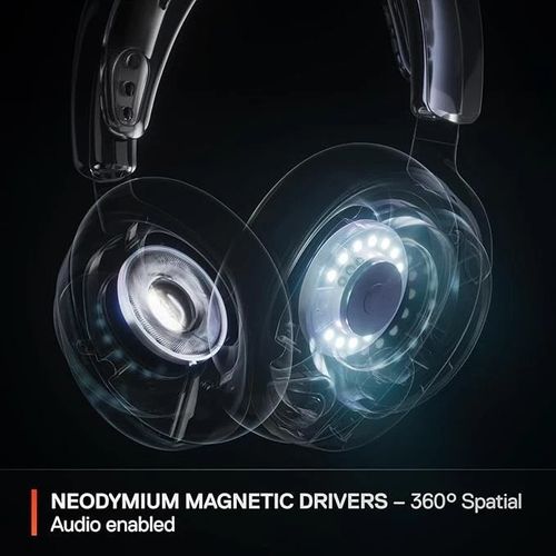 SteelSeries Arctis Nova Pro Wireless Gaming Headset PS5 PC + Base Station White — image 9
