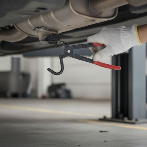 Exhaust Hanger Removal PVC-Coated Exhaust Hanger Removal Tool Heavy-Duty — image 6