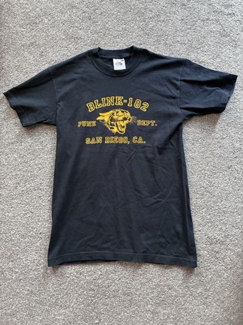 Vintage Blink 182 Punk Dept San Diego Ca Tshirt Size A