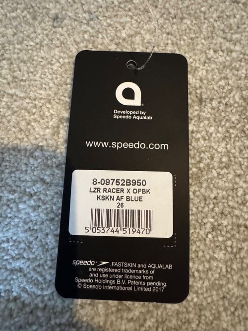 Speedo Fastskin LZR Racer X Open Back Womens Racing Suit 26 — image 4