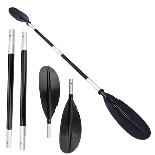 Adjustable Length 4part Stand Up Paddle Board Paddle Boat Canoe Kayak Oar 221cm — image 2