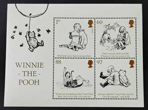 Winnie The Pooh Mini Sheet 2010 MNH Free Post To UK