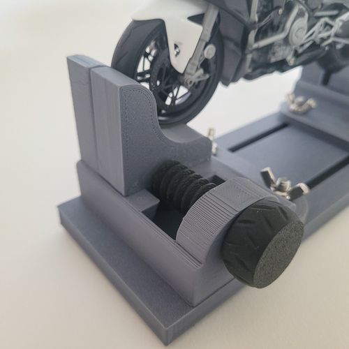 Motorcycle Model kit berth stand for 1/12 Scale Cradle Bike Adjustable build jig — image 5