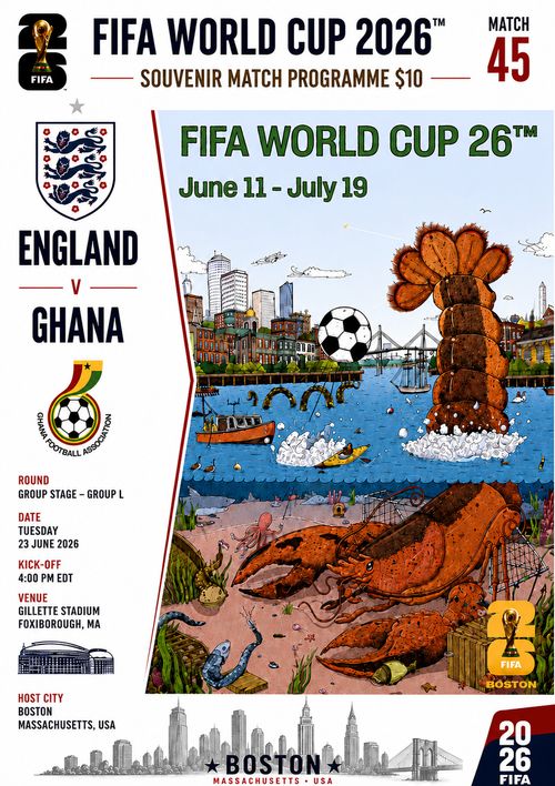 2026 NORWAY v England World Cup Final USA SOUVENIR Programme Mexico City 11 July — image 3