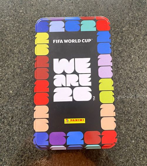 Panini FIFA World Cup 2026 Collectors Mega tin,EMPTY  & UNUSED