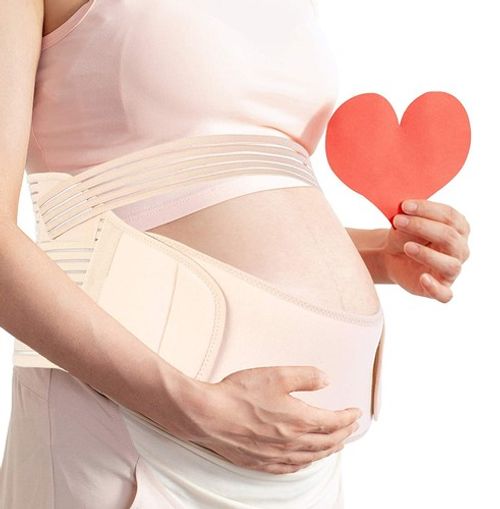 Maternity Pregnancy Belt Lumbar Back Support Waist Band Belly Bump Back Brace #