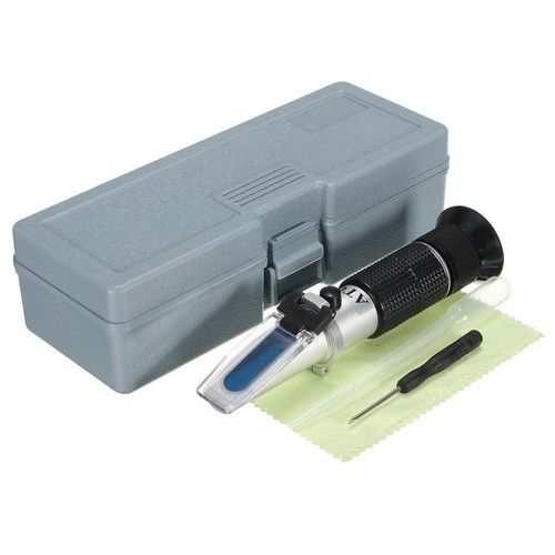 Portable Brix Refractometer ATC 0-32% Brix Sugar for beer fruits Meter Tester