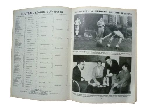 1965 League Cup Final Chelsea v Leicester City 1st Leg -15th March — image 3