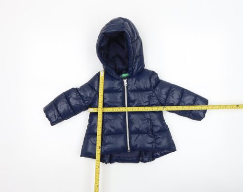 United Colors of Benetton Unisex Baby & Toddler Puffer Jacket Size 12-18 Months — image 3