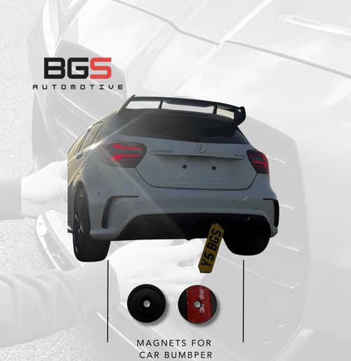 50KG Magnetic Number Plate Holders Strong Magnetic Plate Holders (Front & Rear) — image 3