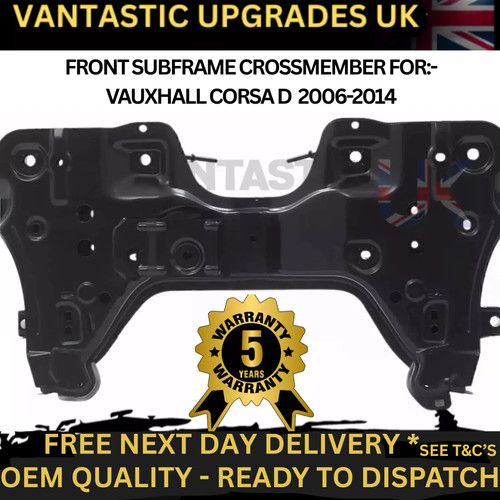 NEW FRONT SUBFRAME CROSSMEMBER FOR VAUXHALL CORSA D (2006-2014) 13427070
