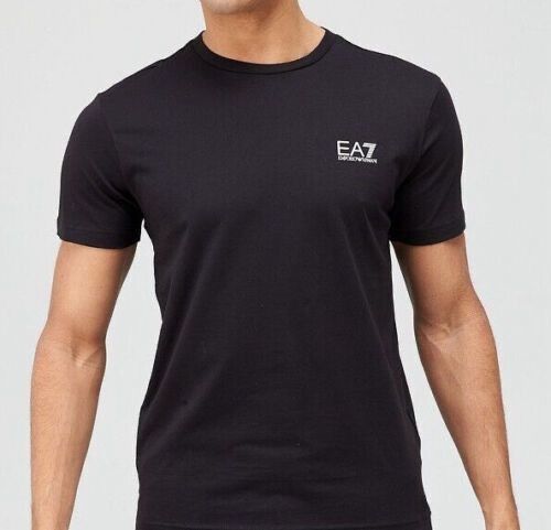 Emporio Armani EA7 Men's Casual Tee Cotton Crew Neck Short Sleeve Top