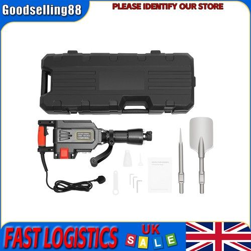 1700W 67*11*18cm Electric Heavy Duty Jack Hammer Jack Hammer Concrete Breaker UK