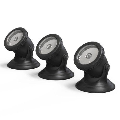 Pontec PondoStar LED Warm Pond & Garden Lights Submersible Lighting Set of 3