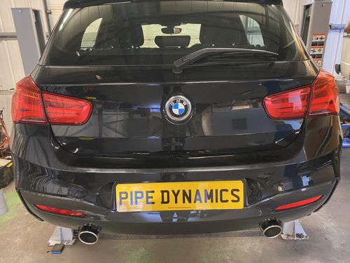 PIPE DYNAMICS BMW 114D 116D F20 F21 DUAL EXIT CONVERSION BACK BOX DELETE EXHAUST — image 6