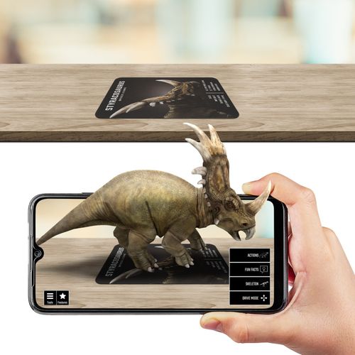 Dinosaur 4D+ AR Flashcards - Interactive 3D STEM Learning Toy Gift for Kids 4+ — image 3
