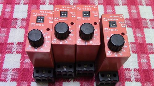 4 x Foxtam YSAS Timer Relay 0.06 - 160 Sec — image 1