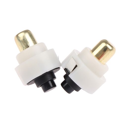 2Pcs 20mm LED Flashlight Push Button Switch ON/ OFF Electric Torch Tail Switch — image 10