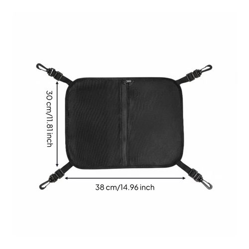 Mesh Storage Bag Quick-Drying  Deck Bag Adjustable Straps for Kayaking — image 10