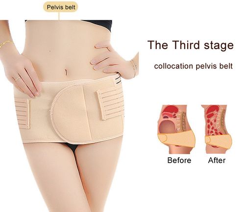 3 in 1 Postpartum Recovery Belly Wrap Pelvis Belts For Post Pregnancy Maternity — image 8