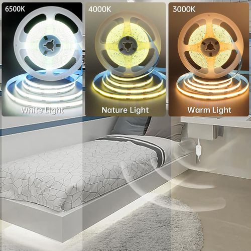 Clearhill 5V USB Motion Sensor Dimmable Flexible LED Strip Lights,16.4FT Warm — image 7