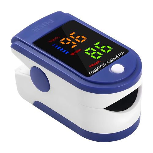 Heart Rate Monitor Oximeter Blood Oxygen SpO2 Finger Pulse Saturation Meter UK — image 13